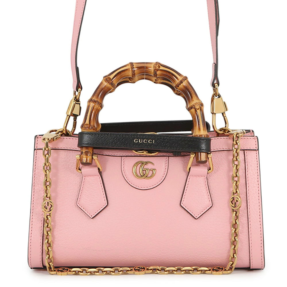 Gucci Diana Leather 2way Shoulder Bag